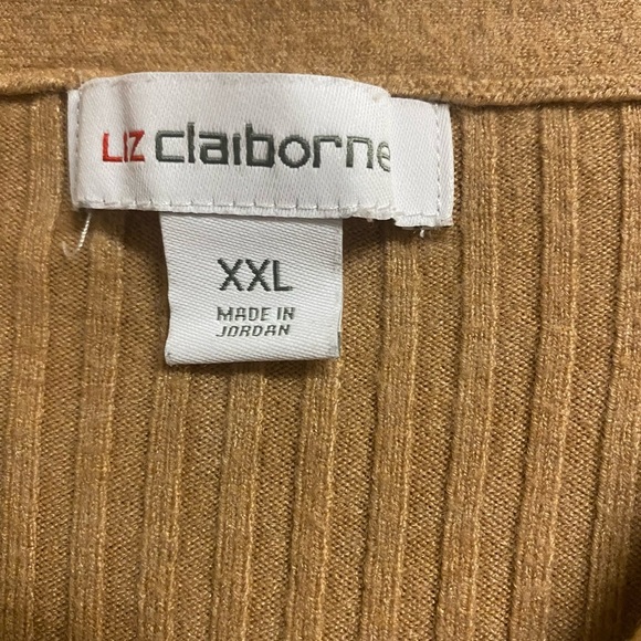 Liz Claiborne Women's Brown Cardigan Vintage - Picture 5 of 6